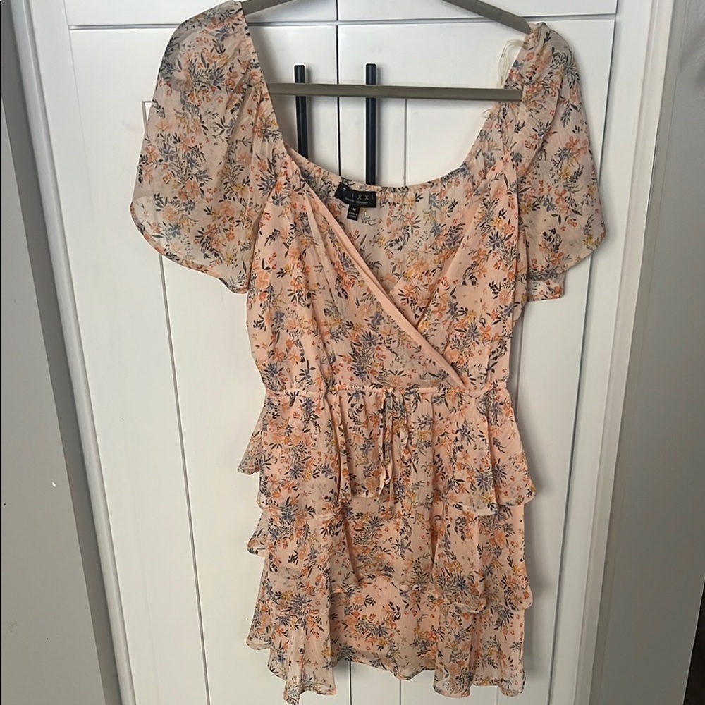 Spring Floral Ruffle Dress - Picture 4 of 6